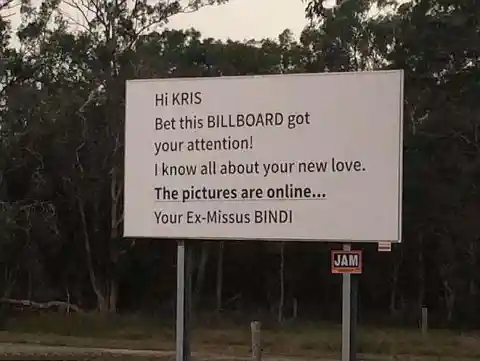 A Billboard Goodbye