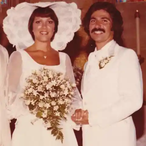 Robert Kardashian and Kris Jenner (1978)