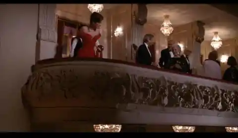 6. The opera they were seeing was called La Traviata, which is pretty ironic because it's about a call girl who falls in love with a wealthy man.