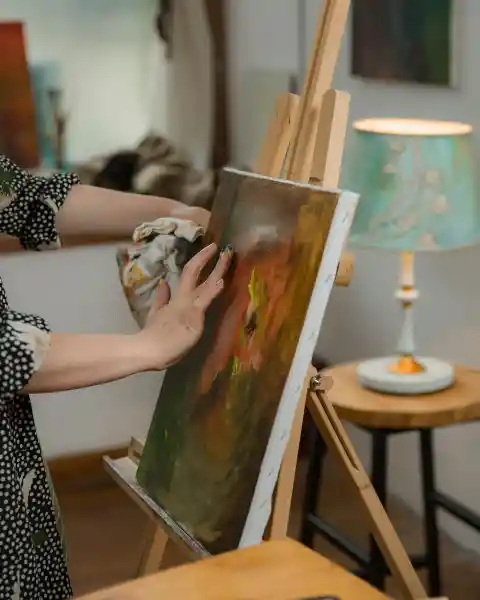 I Let a Homeless Lady That Everyone Despised Into My Art Gallery – She Pointed at One Painting and Said, 'That's Mine'