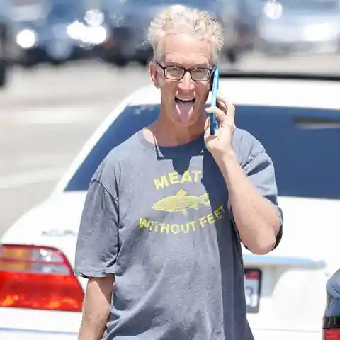 Andy Dick Strikes a Pose