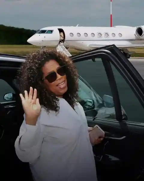 Oprah Winfrey’s massive aircraft