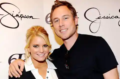 Jessica Simpson and Eric Johnson