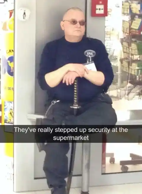 Security or samurai?