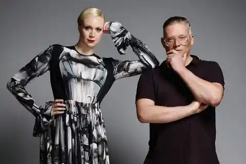 Gwendoline Christie & Giles Deacon