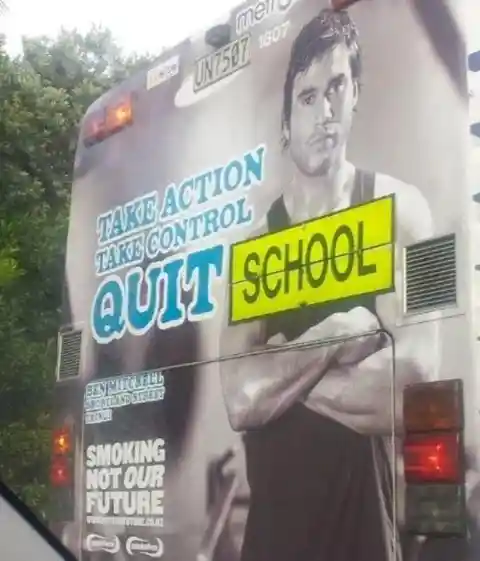 Quit School?