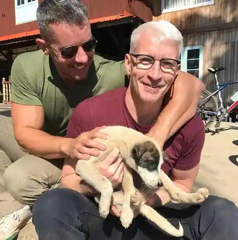 Anderson Cooper & Benjamin Maisani