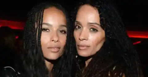 Lisa Bonett And Zoe Kravitz