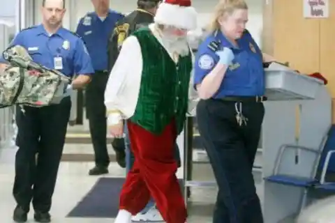 Santa In Trouble