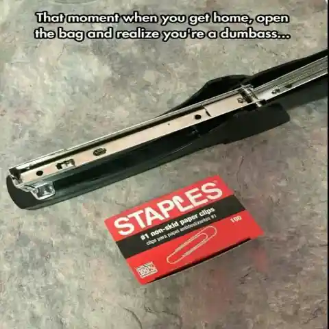 Staples To Clips?