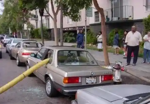 Do Not Park In Front Of The Fire Hydrant