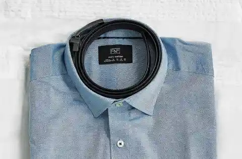 Belt On Your Button-Down Shirts