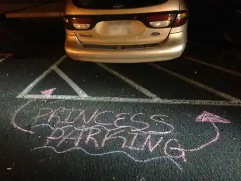 The Princess Parking Has Arrived