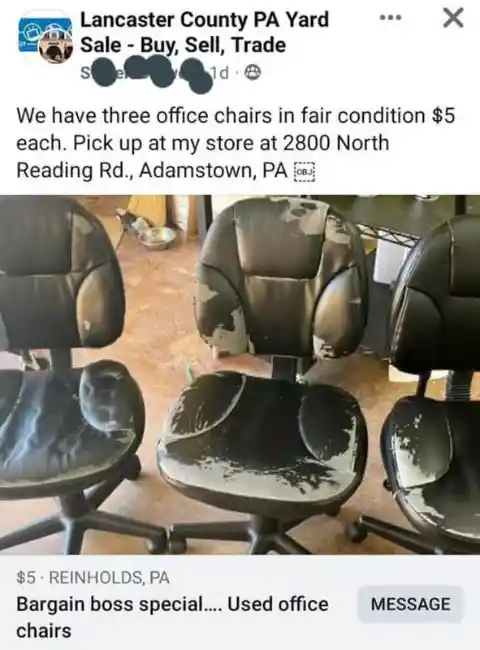 Fairly Used Office Chairs