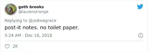 Post A Memo To Buy More Toilet Paper