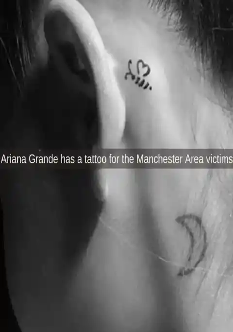 Ariana Grande’s Memorial Tattoo