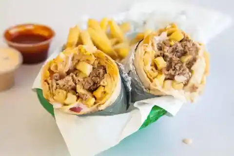 California: Burritos With French Fries