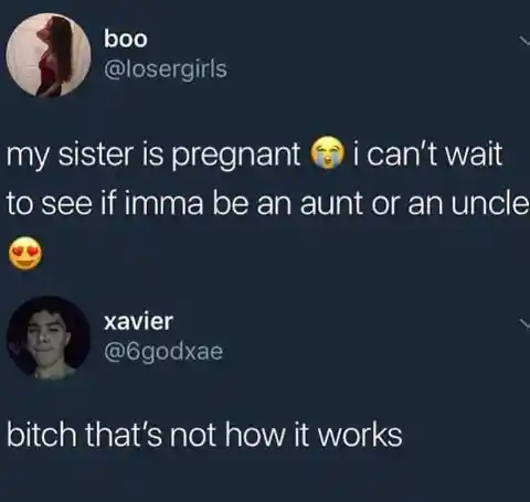 Excited Aunt Or Uncle