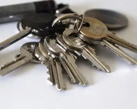 Disinfect your house keys