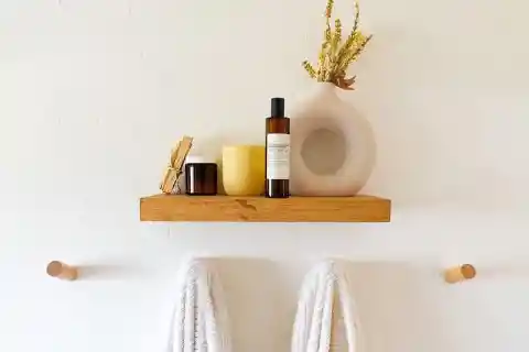 Mount A Floating Shelf Without Drilling