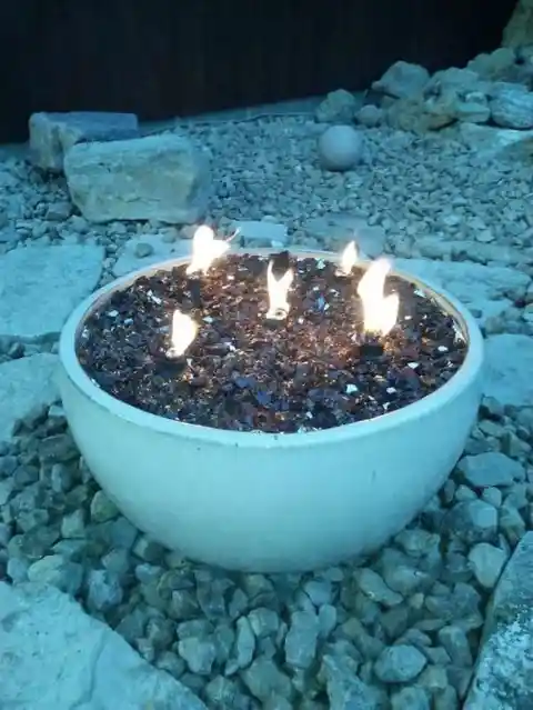 DIY Planter Fire Pit