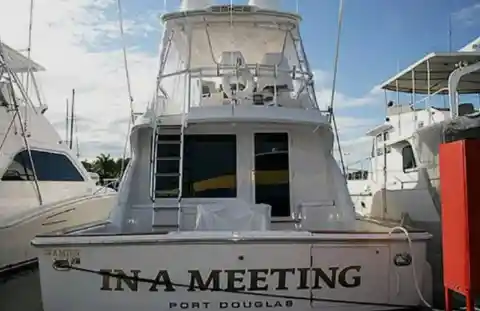 A Busy Boat