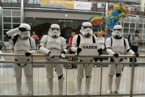 Stormtroopers Reporting For Duty