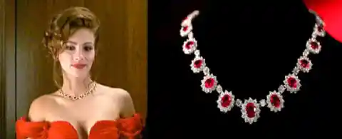 11. And the necklace was worth a whopping $250,000. The jewelry store sent a security guard to stand next to the director during filming.