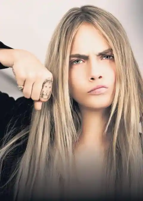 Cara Delevingne's Lion