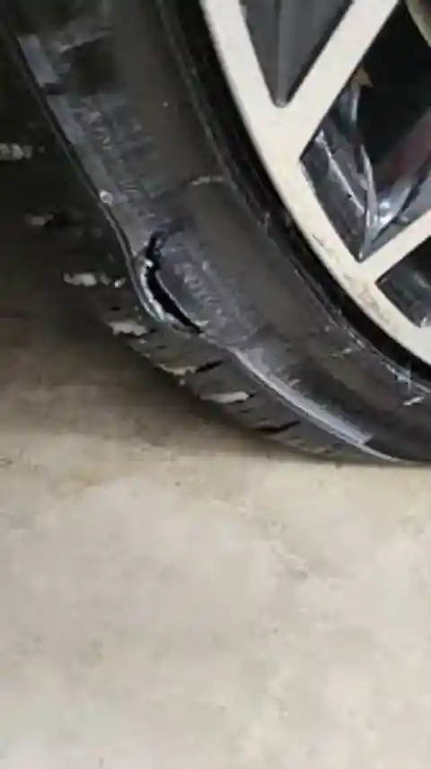 How to get a flat tire?
