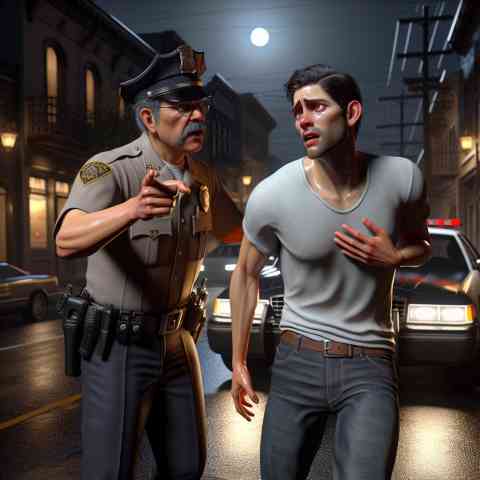 Midnight Chase: An Officer's Suspicion