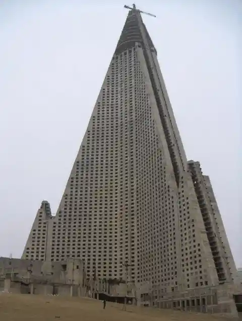 Ryugyong Hotel - Pyongyang, North Korea