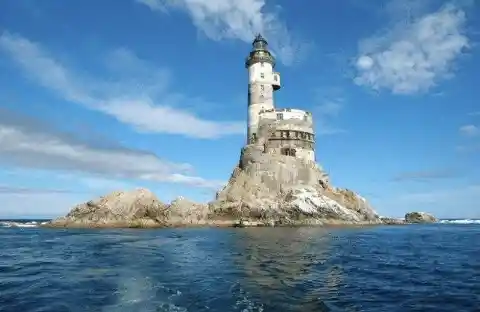 Aniva Rock Lighthouse - Sakhalinskaya Oblast, Russia