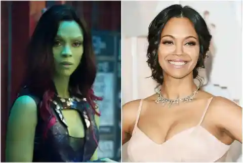 Zoe Saldana – Gamora