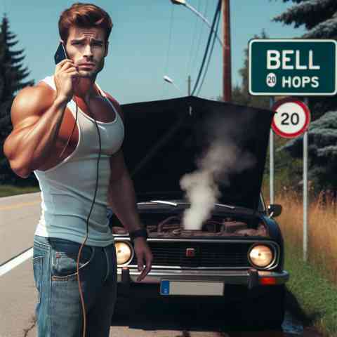 End of the Road: Walter's Car Dies on His First Day at Bell Hops