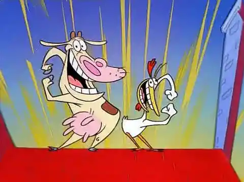 Cow and Chicken: “Buffalo Gals” Got Butchered