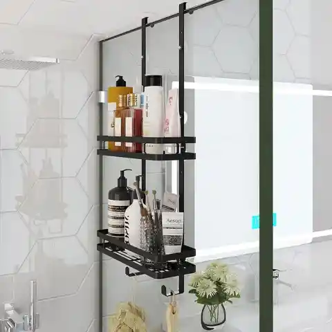 Mount The Shower Caddy On Glass Shower Walls