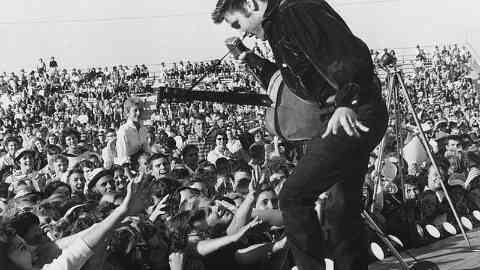 What was the name of Elvis Presley's debut film?