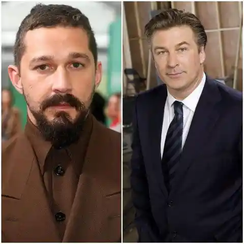 Shia LaBeouf and Alec Baldwin