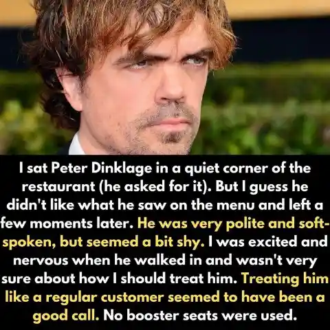 A Very Polite Peter Dinklage