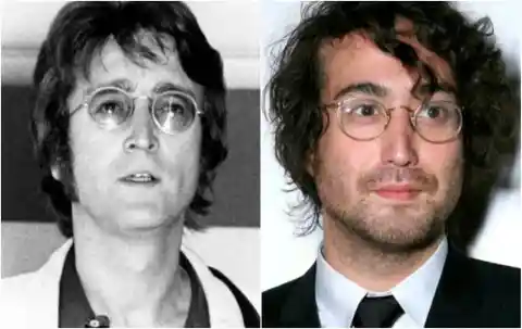 John Lennon & Sean Lennon — Age 31