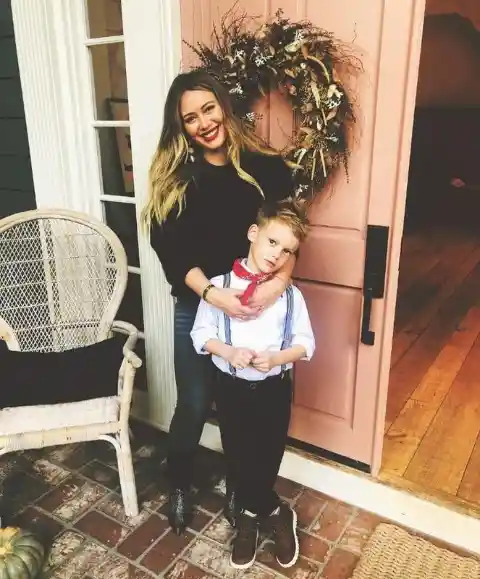 Hillary Duff’s Kids Violet Blair And Lucas Crus