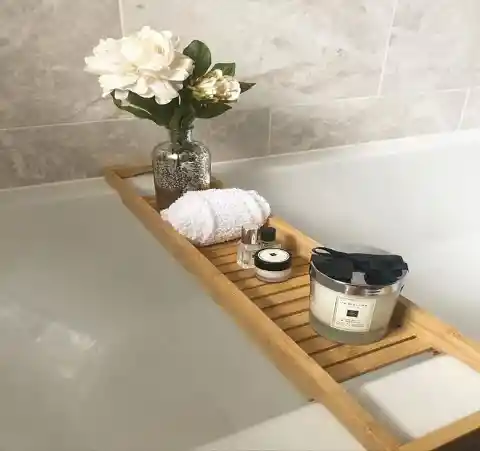 Buy Bathtub Caddy For Extra Countertop Space