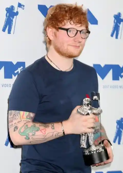 Ed Sheeran’s Gets Colorful