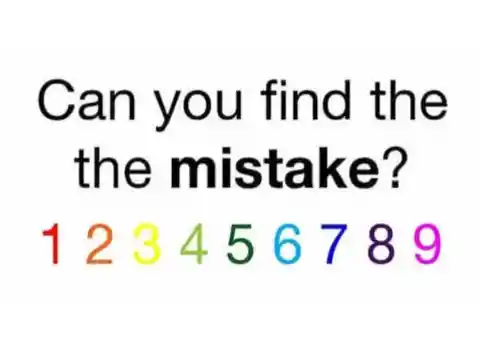 Can You Find the Mistake In This Color Puzzle?