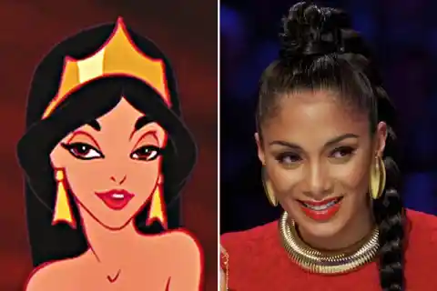 Nicole Scherzinger + Princess Jasmine