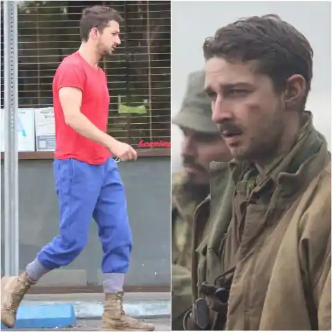 Shia LaBeouf from Fury