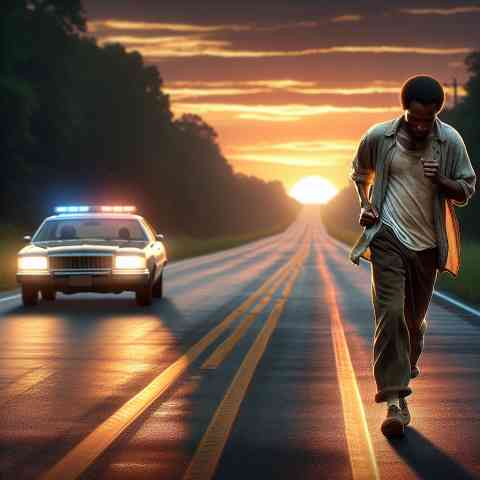 Undeterred Man's 20-mile Trek Ends in Shocking Police Encounter!
