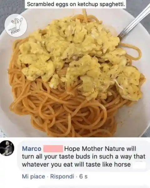 Scrambled pasta