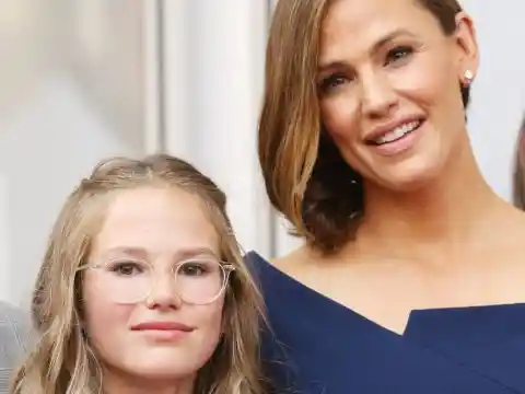 Jennifer Garner and Violet Affleck